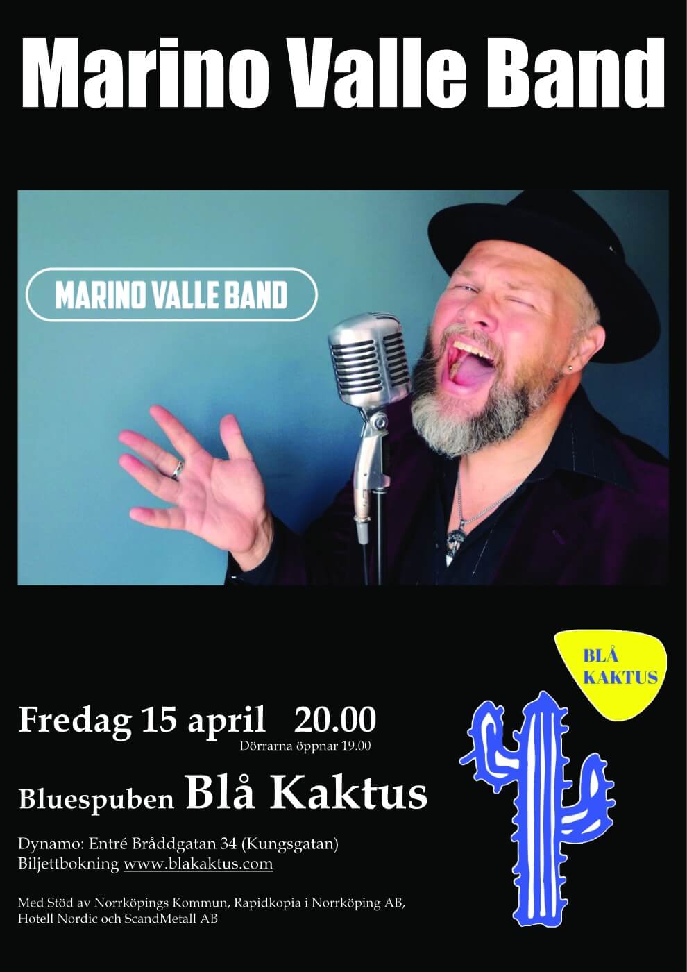 Affisch Marino Valle 2022-04-15