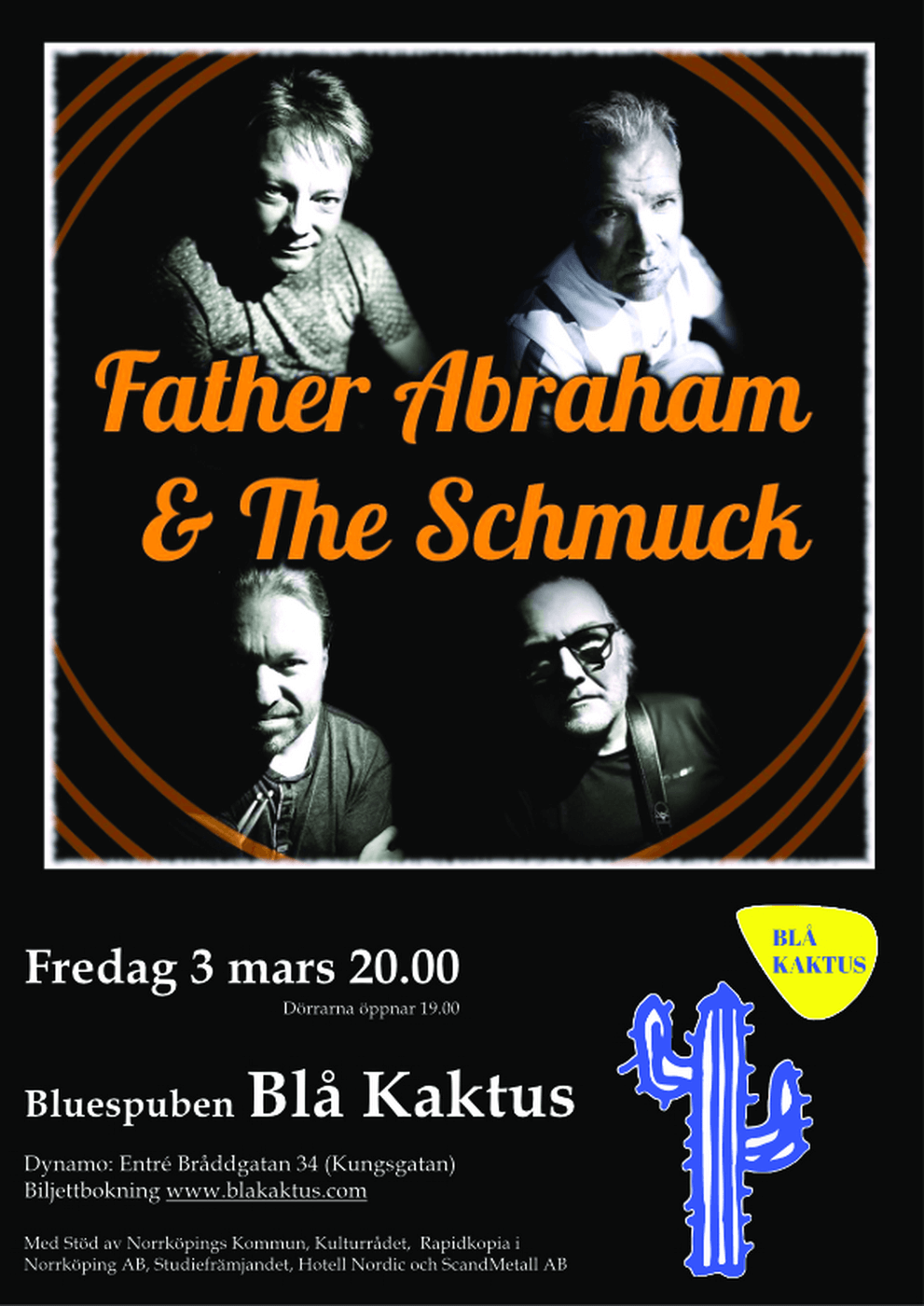 Affisch Father Abraham 2023-03-03