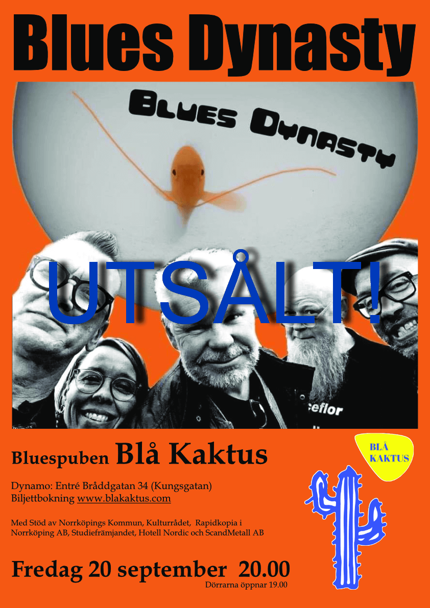 Affisch Blues Dynasty 2024-09-20