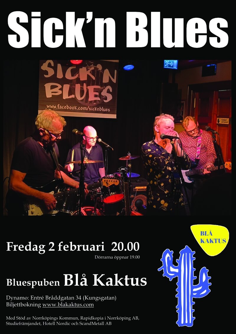Affisch Sicknblues 2024-02-02