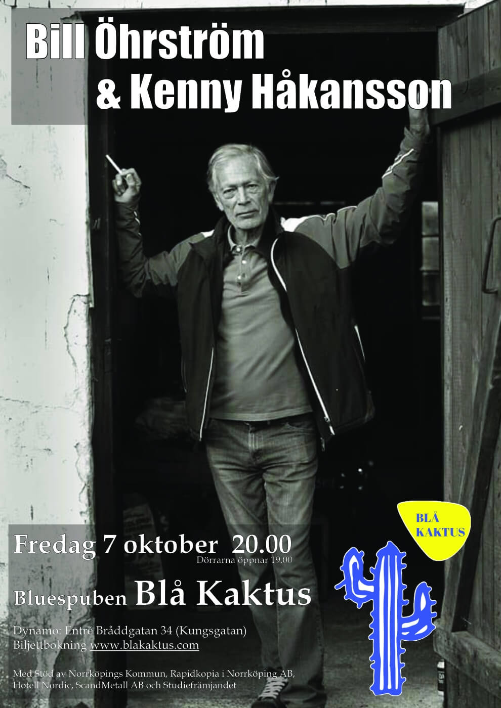 Affisch Bill Hrstrm 2022-10-07
