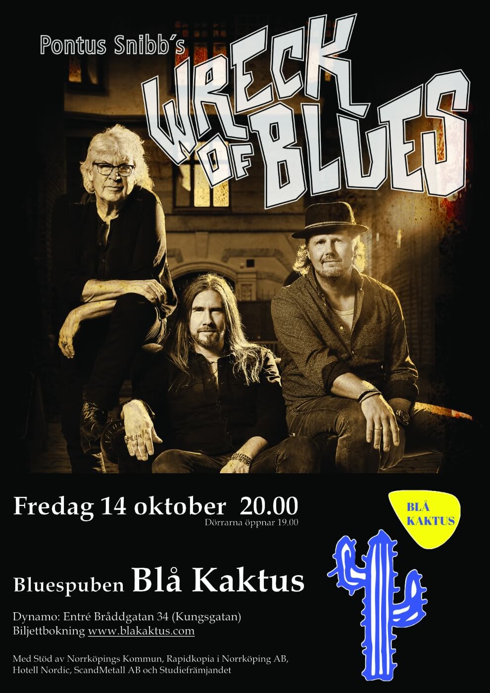 Affisch Pontus Snibb 2022-10-14