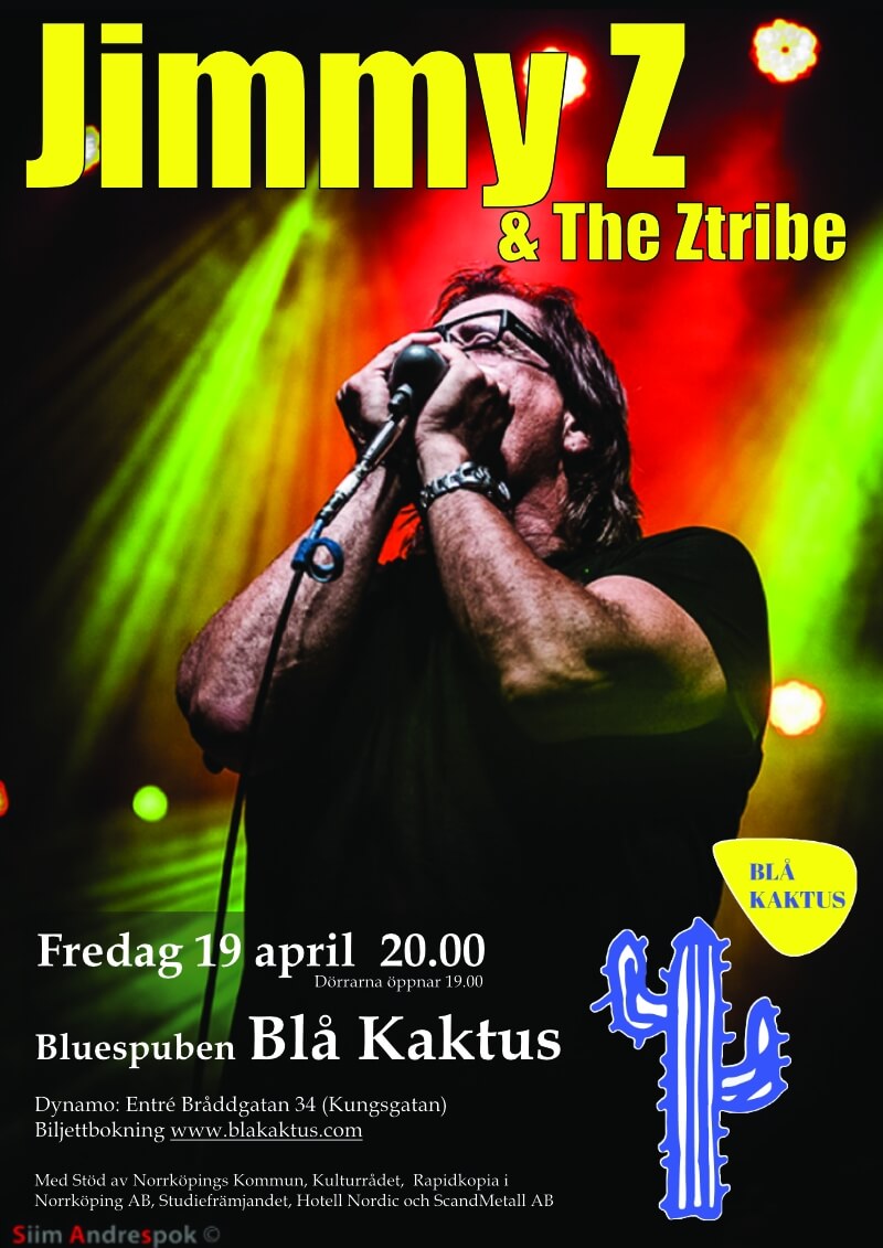 Affisch Jimmy Z 2024-04-19