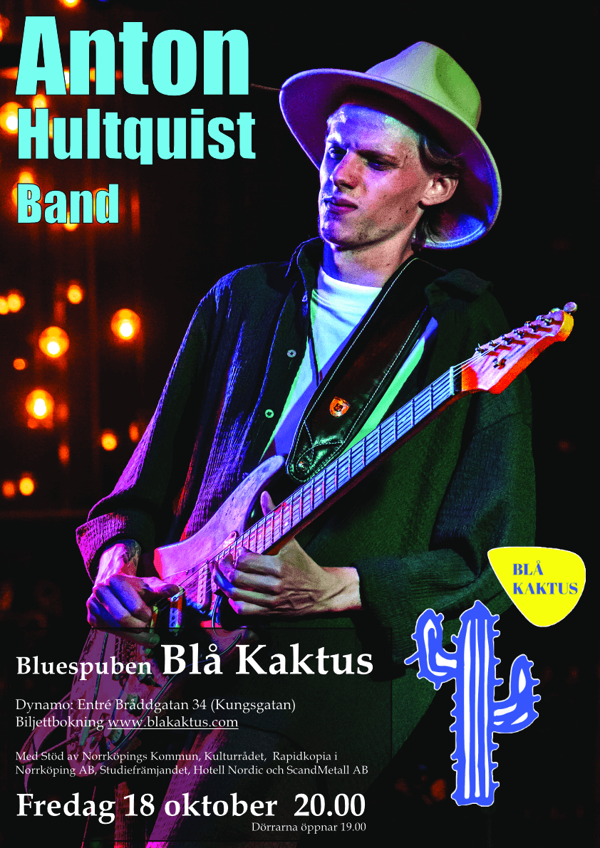 Affisch Anton Hultquist 2024-10-18